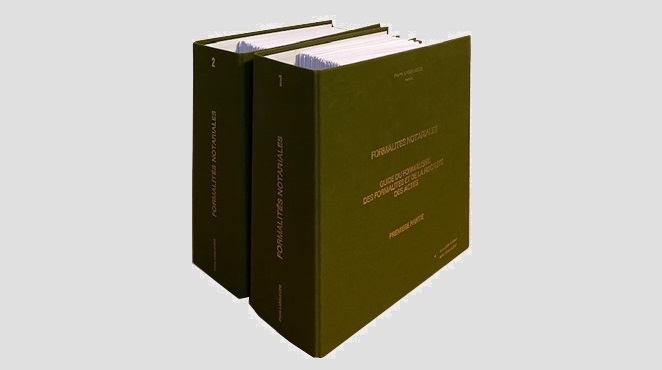 Ouvrage Formalités Notariales