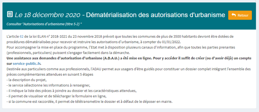 Actualités